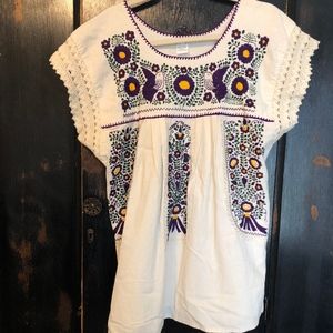 Embroidered tunic